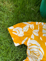 Kids Cotton Dress: Yellow Mellow